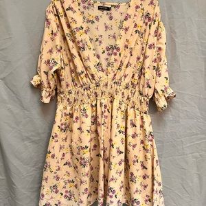 Floral Nastygal Dress US 16